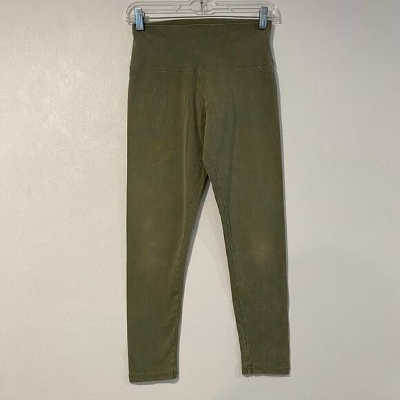 Aerie Chill Play Move Olive Leggings Women’s Medium | High Rise Soft Activewear - Picture 1 of 6